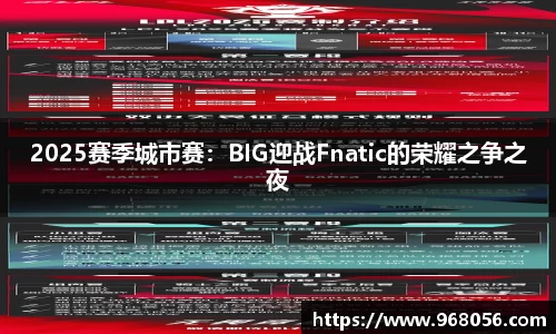 2025赛季城市赛：BIG迎战Fnatic的荣耀之争之夜